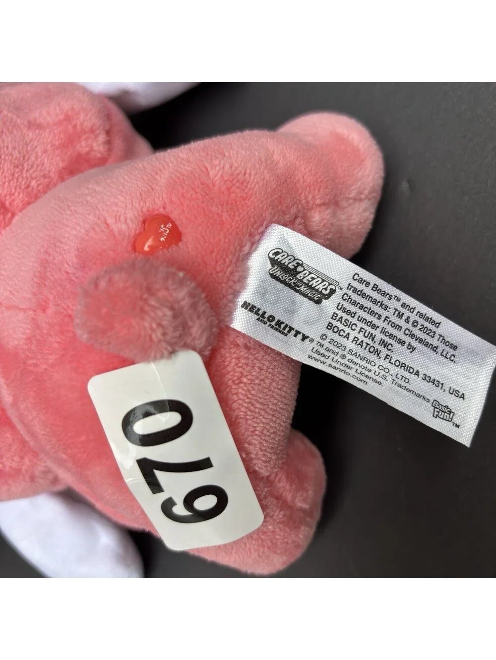 Cinnamoroll Plush Care Bears Love-a-lot Bear 8